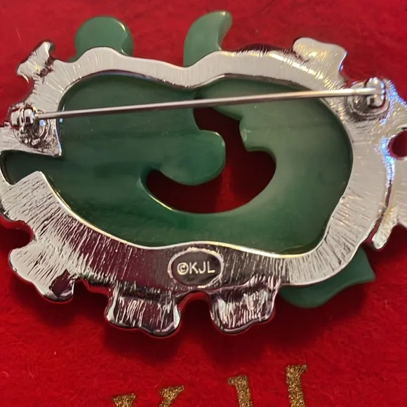 Kenneth Jay Lane (KJL) Dragon Brooch - Picture 2 of 2
